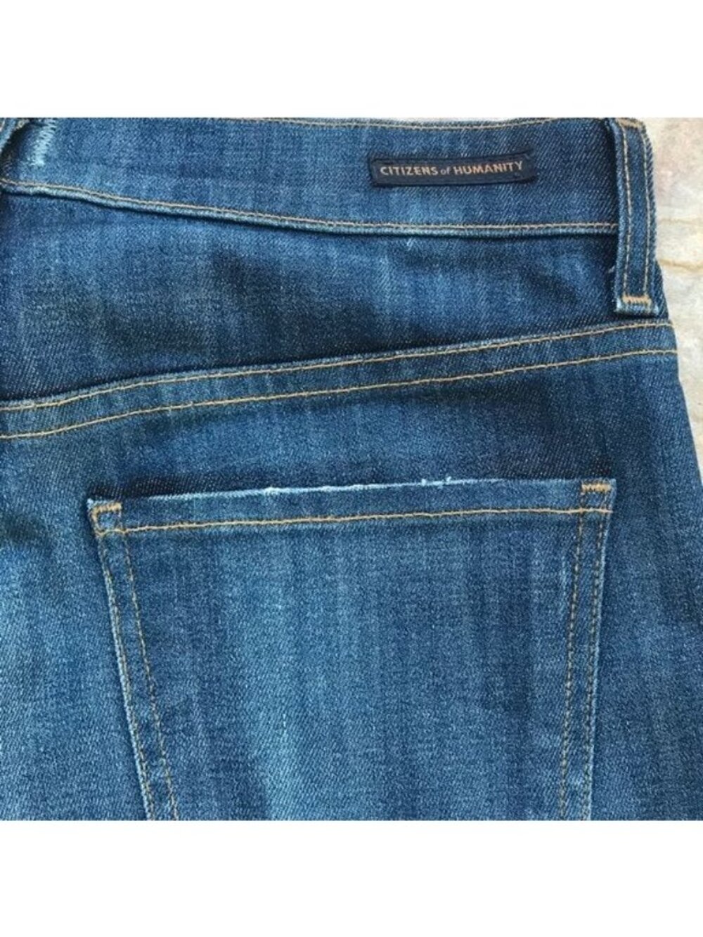 Citizens Of Humanity Super Flare Jeans Size 29 Moonriver Blue - Picture 8 of 8